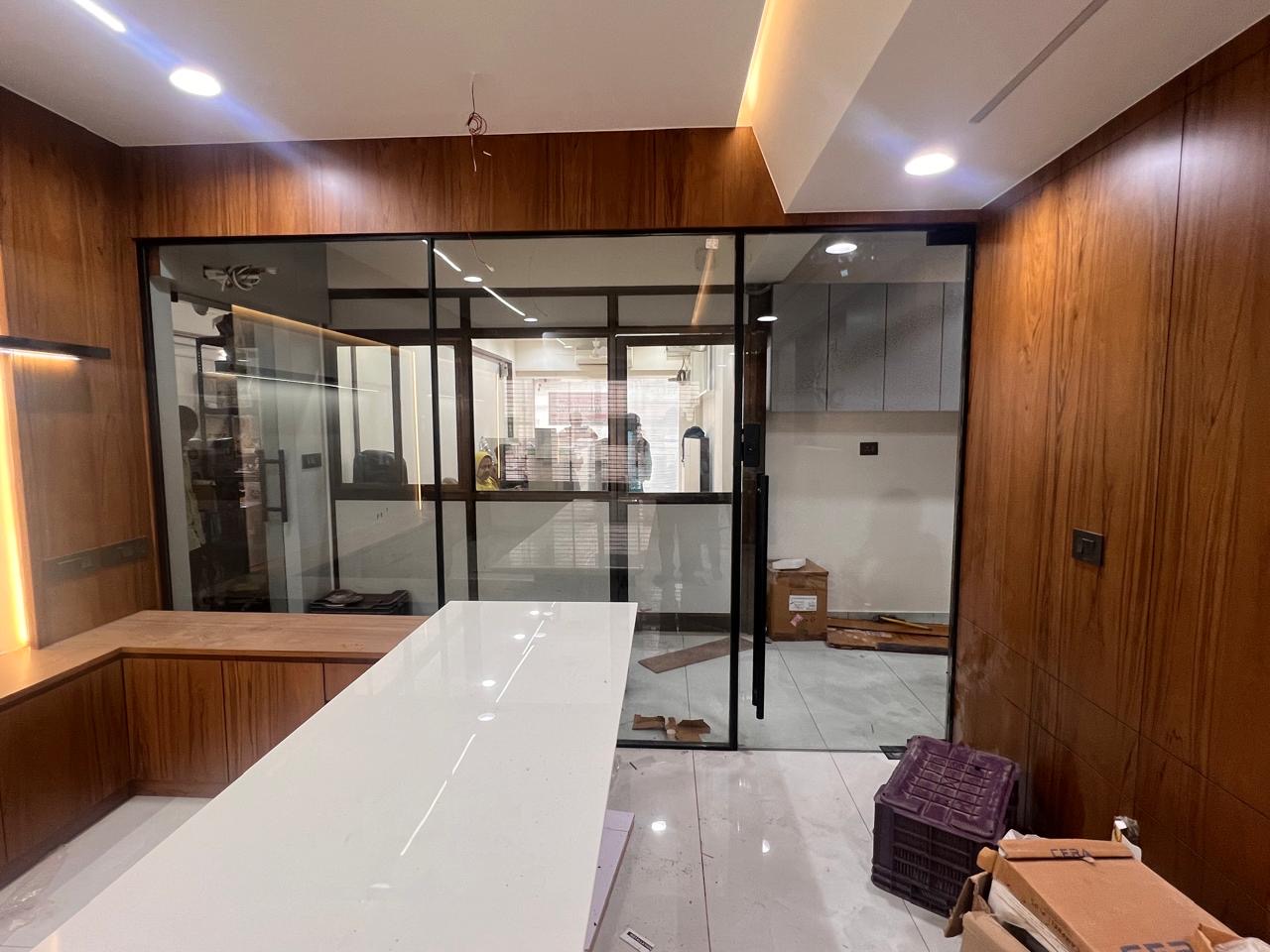 Office Glass Partition